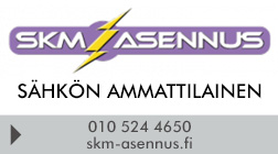 SKM-Asennus Oy logo